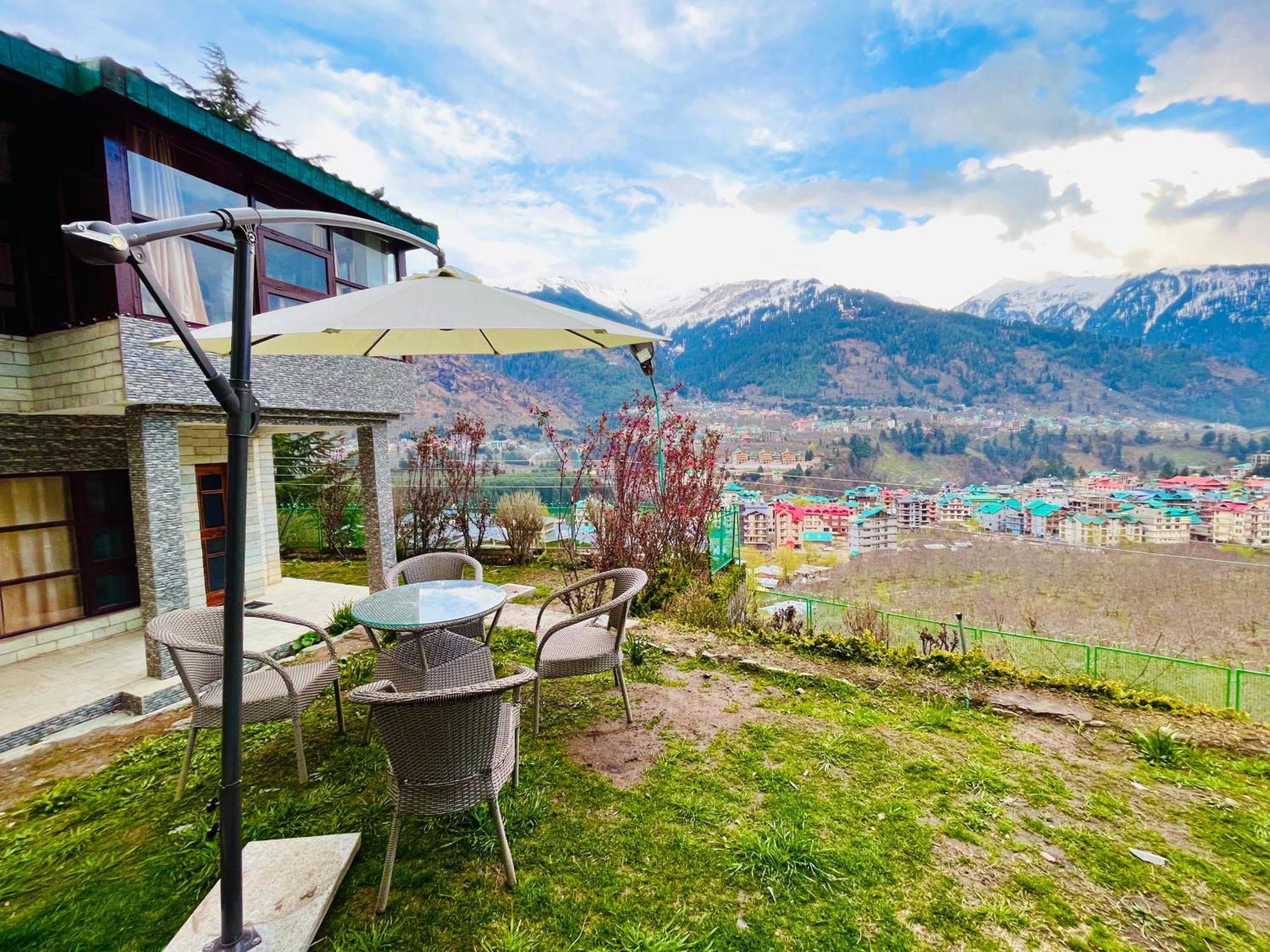 Himalayan River Mountain View 2 Bedrooms Cottage, Manali エクステリア 写真