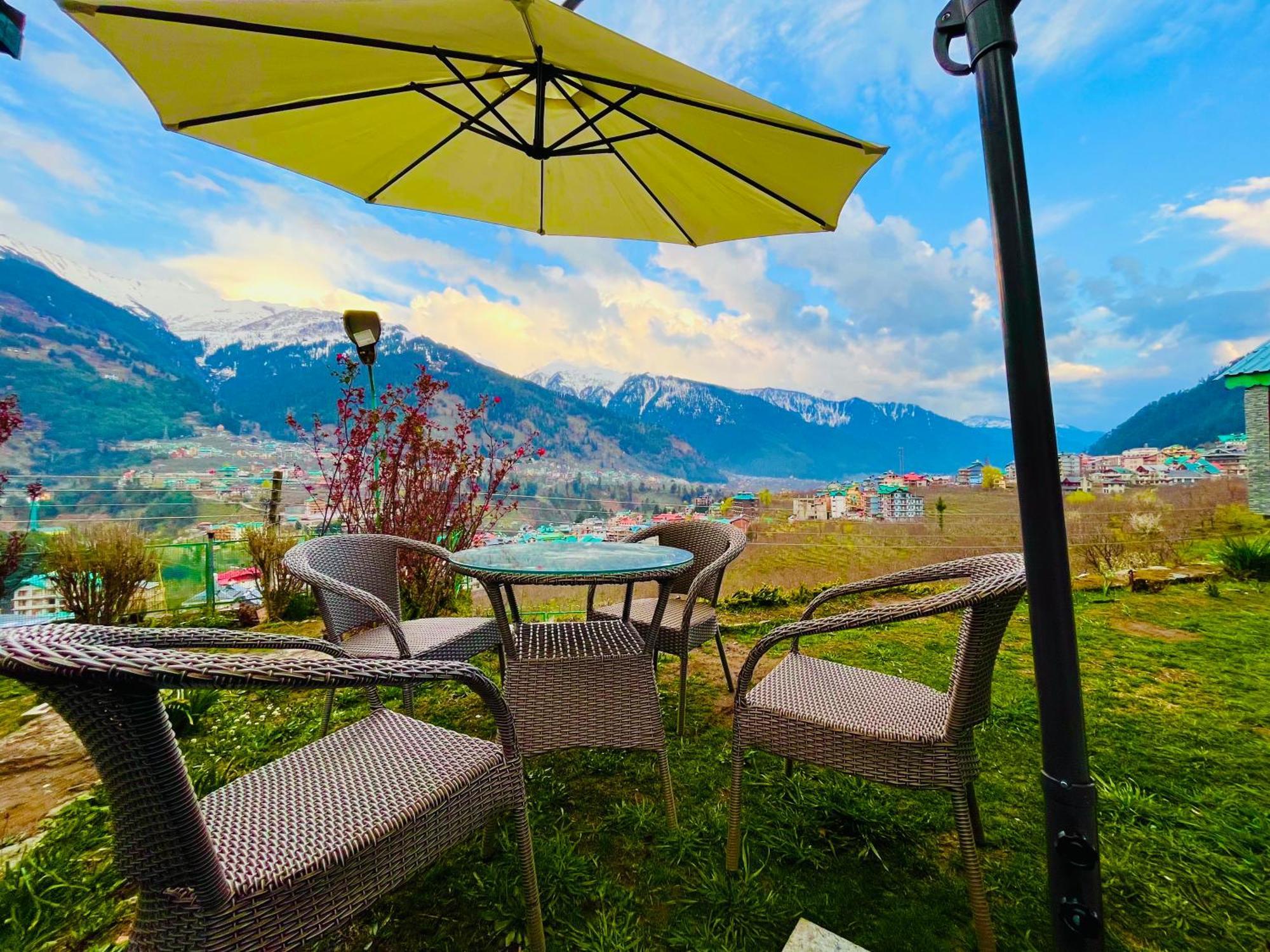 Himalayan River Mountain View 2 Bedrooms Cottage, Manali エクステリア 写真