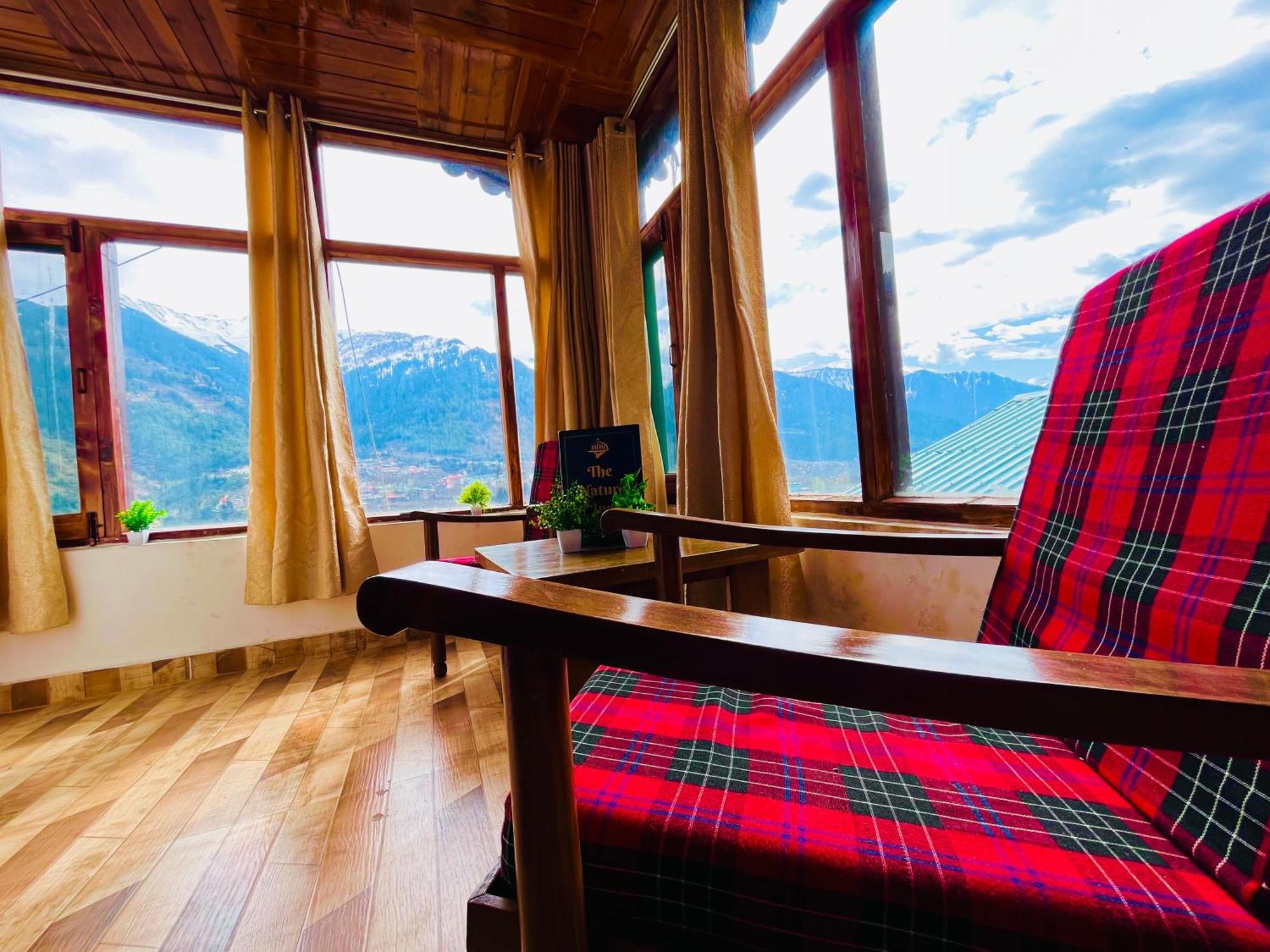 Himalayan River Mountain View 2 Bedrooms Cottage, Manali エクステリア 写真
