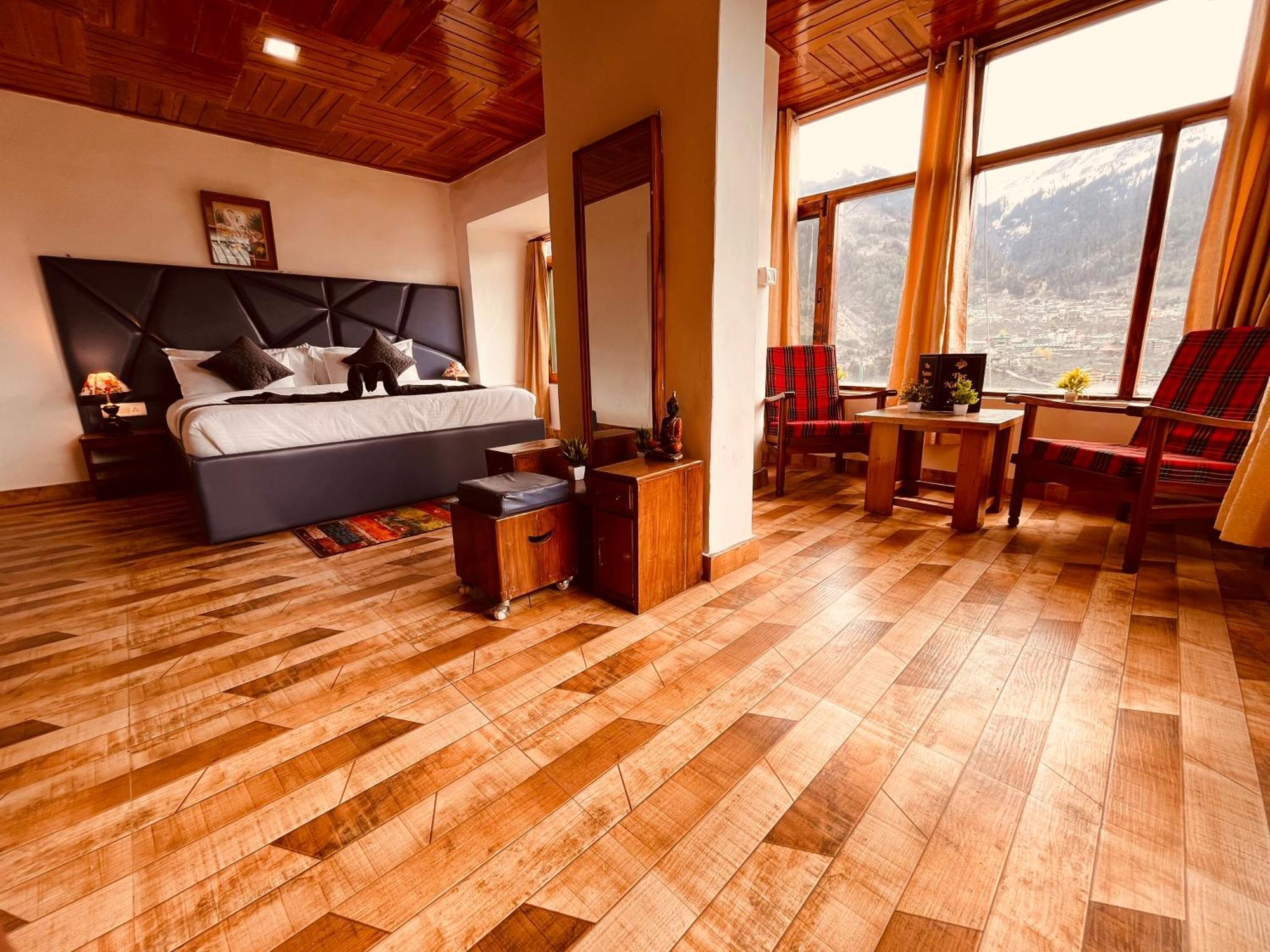 Himalayan River Mountain View 2 Bedrooms Cottage, Manali エクステリア 写真