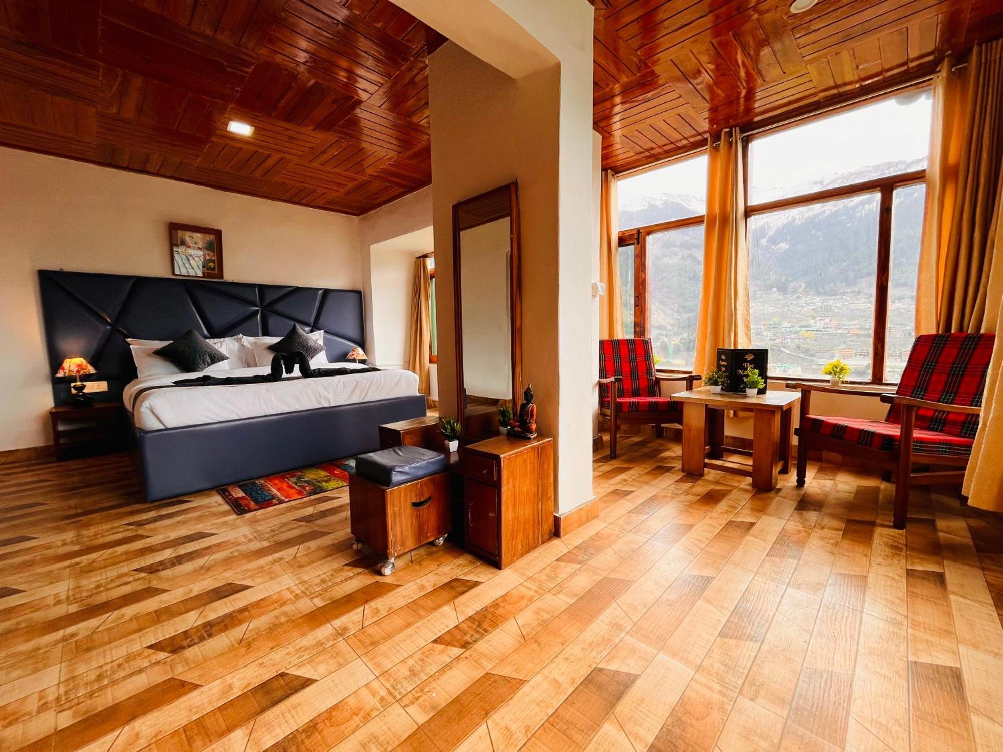 Himalayan River Mountain View 2 Bedrooms Cottage, Manali エクステリア 写真