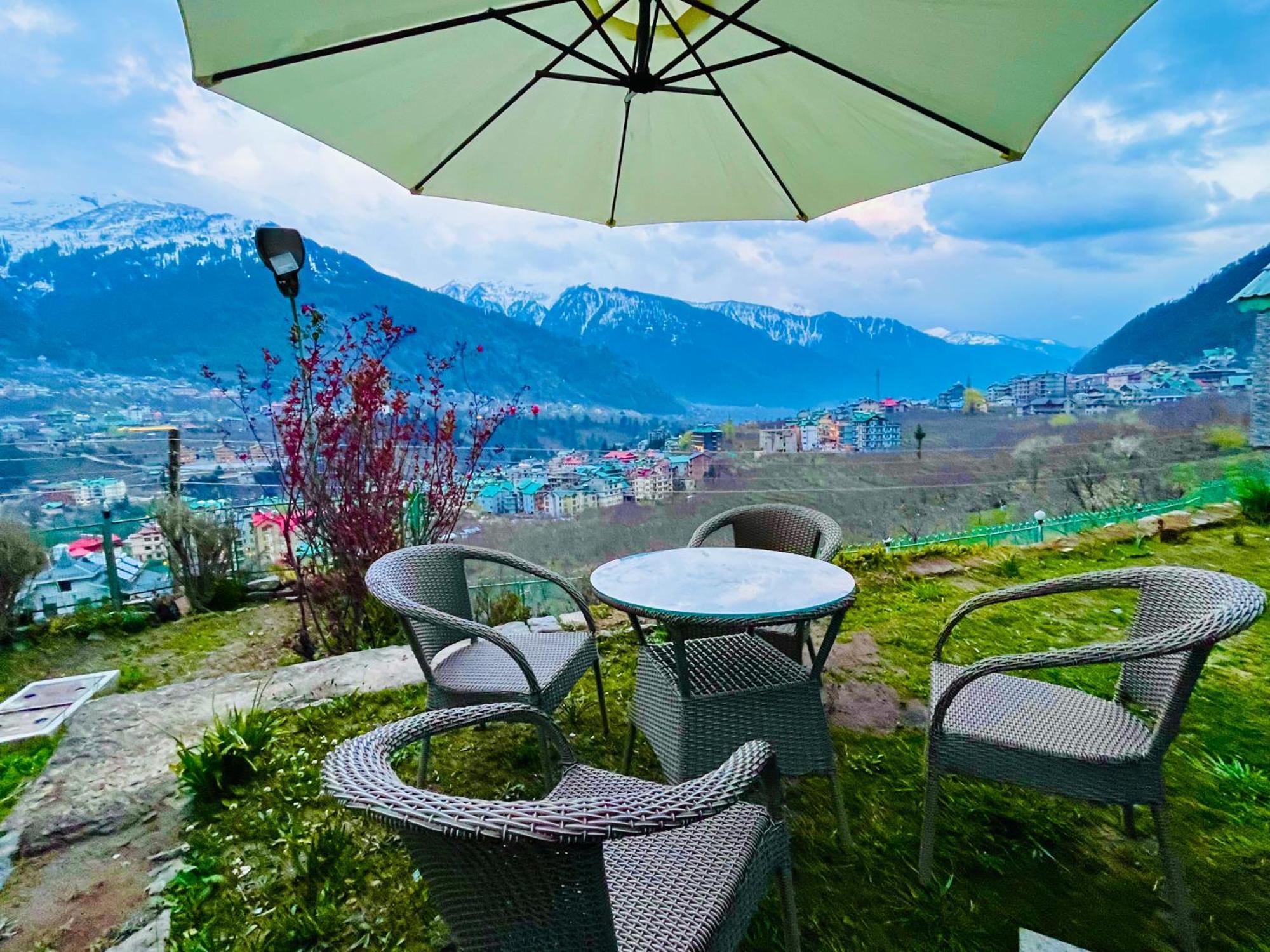Himalayan River Mountain View 2 Bedrooms Cottage, Manali エクステリア 写真