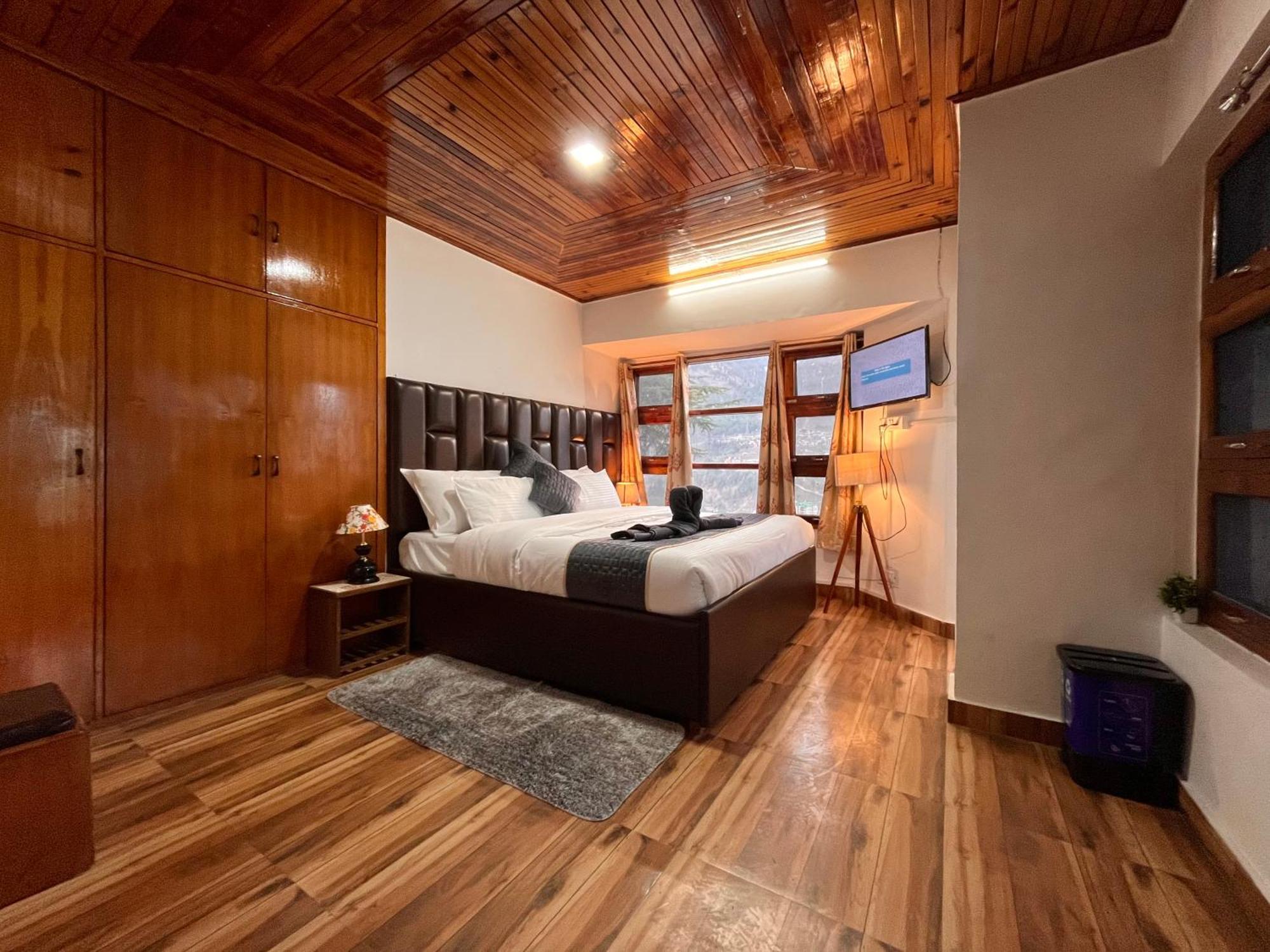 Himalayan River Mountain View 2 Bedrooms Cottage, Manali エクステリア 写真