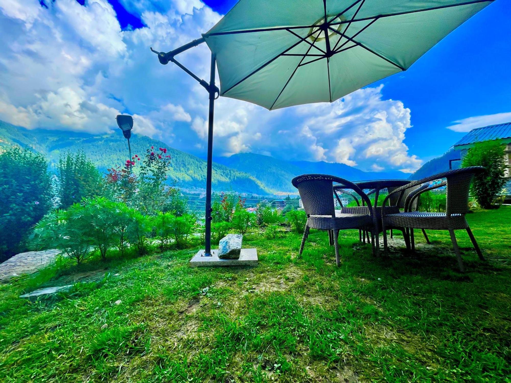 Himalayan River Mountain View 2 Bedrooms Cottage, Manali エクステリア 写真