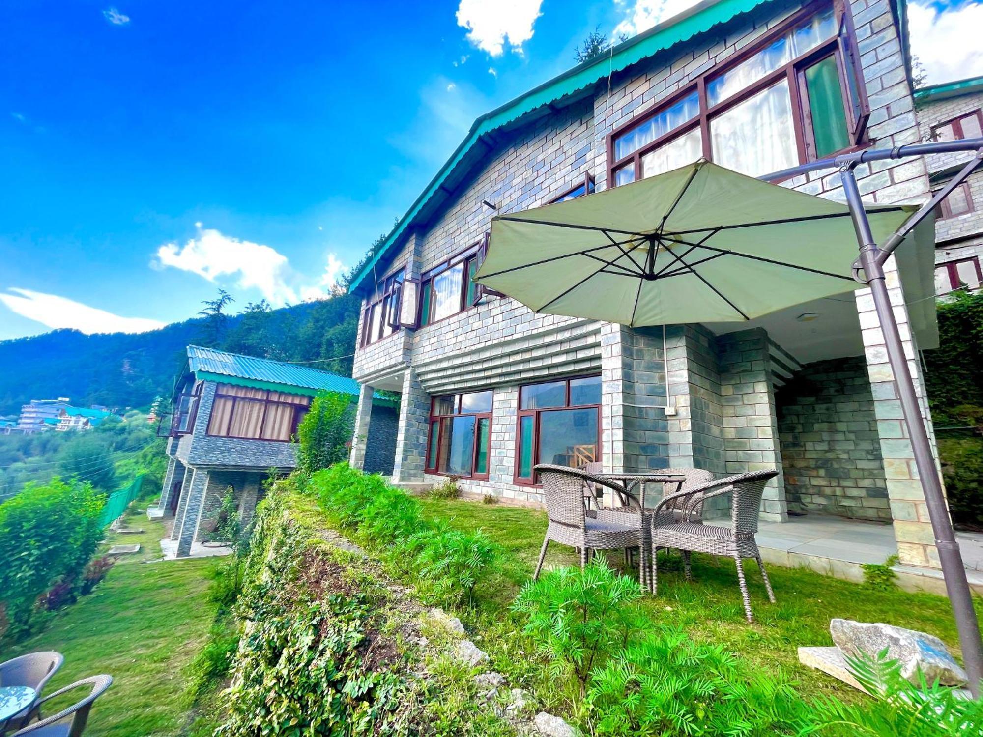 Himalayan River Mountain View 2 Bedrooms Cottage, Manali エクステリア 写真