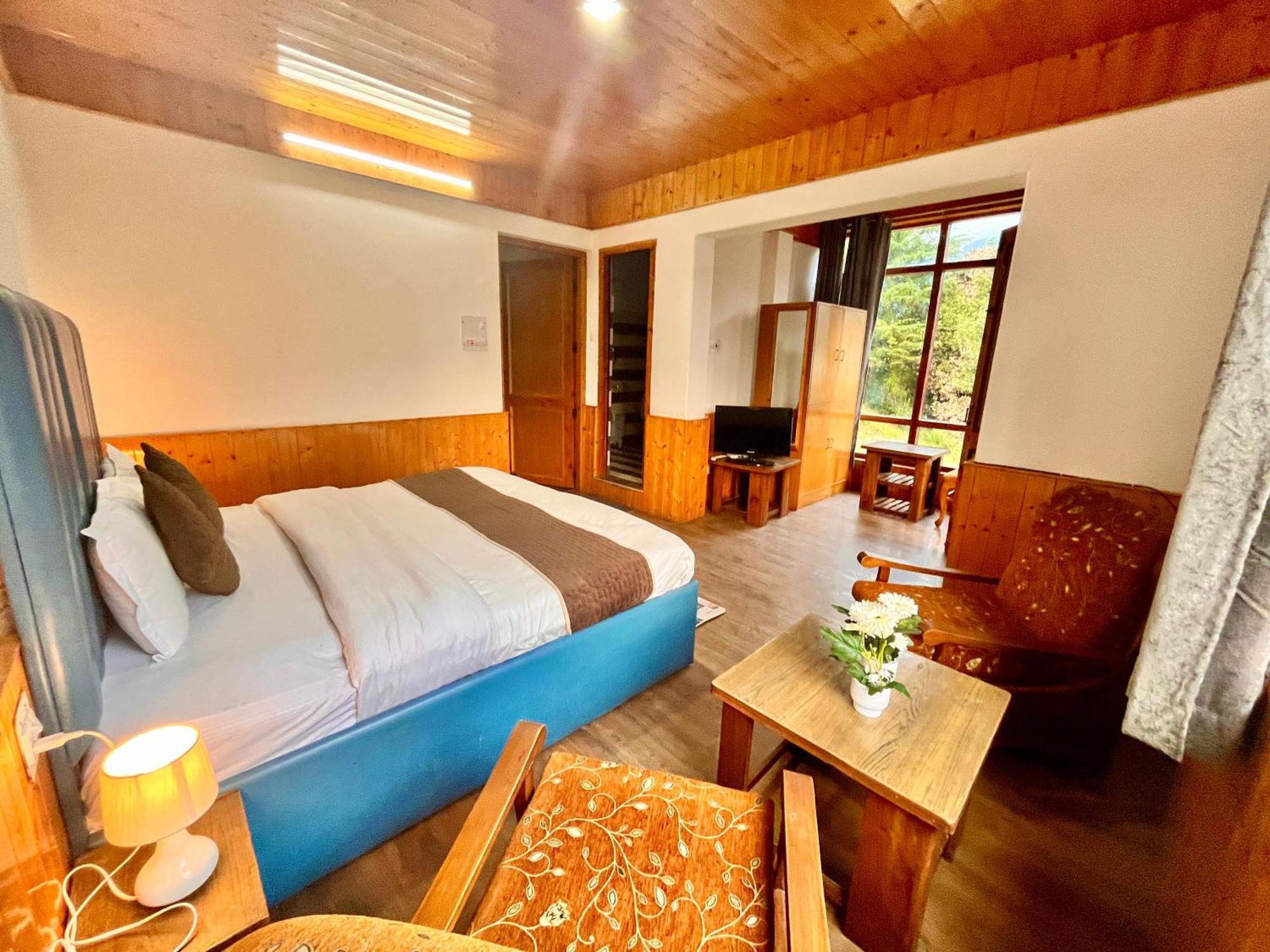 Himalayan River Mountain View 2 Bedrooms Cottage, Manali エクステリア 写真