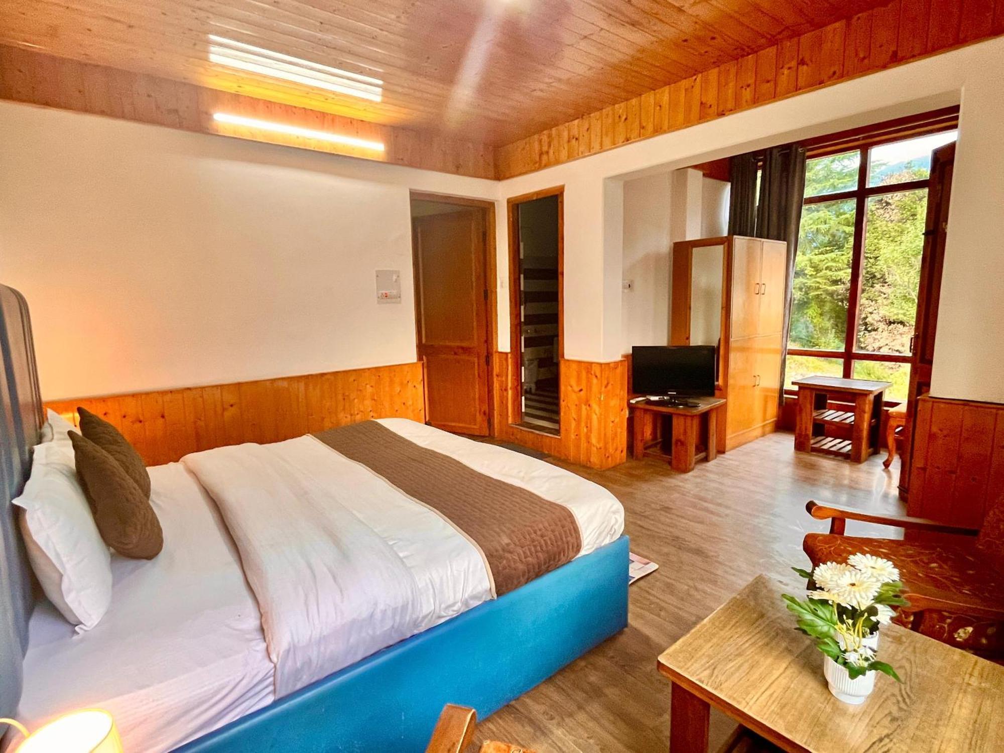 Himalayan River Mountain View 2 Bedrooms Cottage, Manali エクステリア 写真