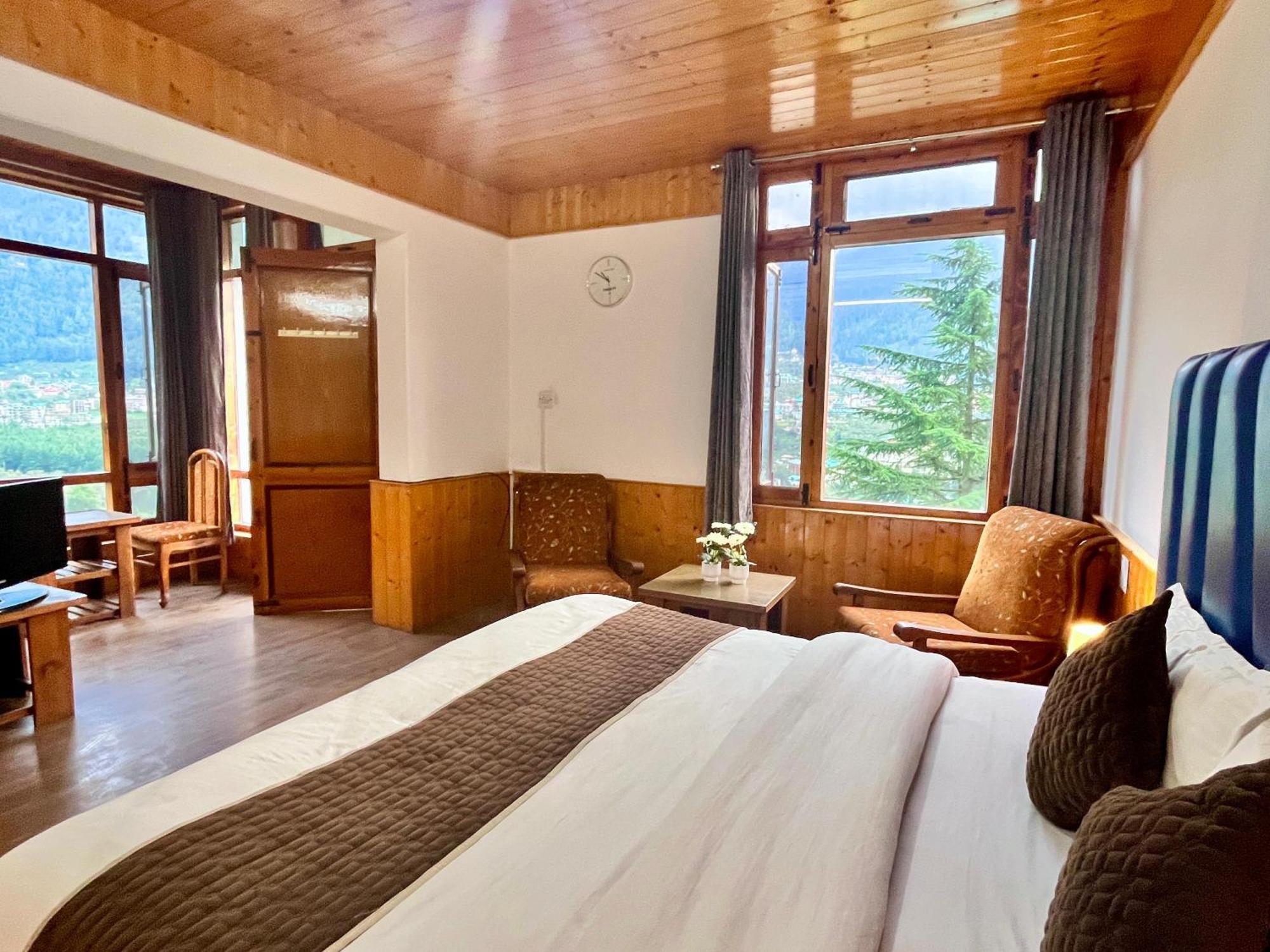 Himalayan River Mountain View 2 Bedrooms Cottage, Manali エクステリア 写真